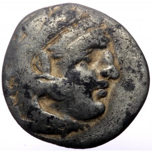 Kings of Macedon, Alexander III 'the Great', AR Drachm, (Silver, 3.97 g 16 mm), 336-323 BC.