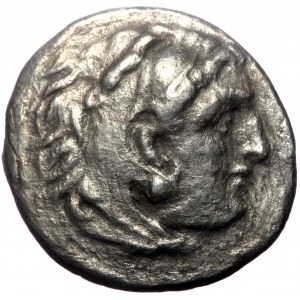 Kings of Macedon, Philip III Arrhidaios, AR Drachm. (Silver, 3.59 g 19 mm), 323-317 BC. Uncertain mint.