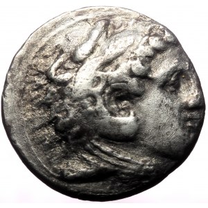 Kings of Macedon, Alexander III (336-323 BC) AR Tetradrachm 'Amphipolis' mint. Lifetime issue struck under Antipater, ci