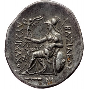 Kings of Thrace. Lysimachia. Lysimachos, AR Tetradrachm (Silver, 16.61 g 32 mm) 305-281 BC.