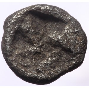 Thraco-Macedonian Region, Eion, AR Hemiobol? (Silver, 0.24 g 5 mm), Circa 530-510 BC.