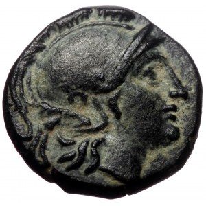 Kings of Thrace (Macedonian), Lysimachos, AE,(Bronze, 2.39 g 14 mm), 305-281 BC.