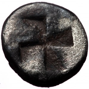 Thrace, Byzantion, AR Diobol, (Silver, 1.03 g 10 mm), Circa 416-357 BC.