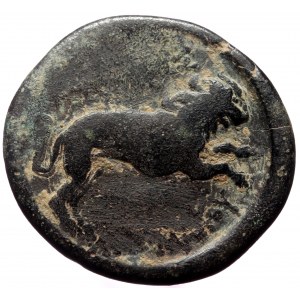 Kings of Thrace (Macedonian). Lysimachos, AE, (Bronze, 4.72 g 20 mm), 305-281 BC. Lysimacheia.