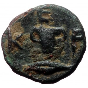 Kings of Thrace (Odrysian), Kersebleptes, AE, (Bronze, 1.44 g 12 mm), Circa 359-342/1 BC. Kypsela.