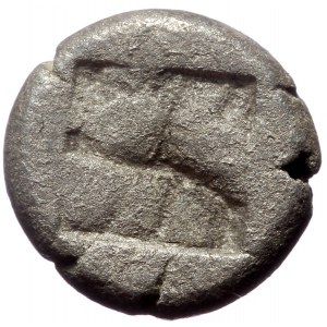 Lesbos, Uncertain, Bl Diobol,(Billon, 1.15 g 9 mm), Circa 500-450 BC.