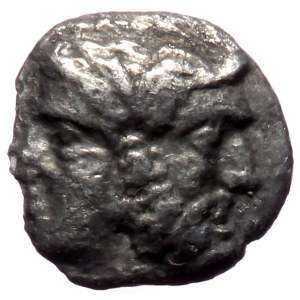 Troas, Tenedos AR hemiobol (Silver, 0.27g, 7mm) ca 450-387 BC