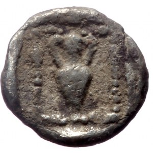 Troas, Uncertain, AR Hemiobol. (Silver, 0.25 g 6 mm), 5th century BC.