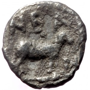 Troas, Neandria, AR Hemiobol,(Silver,0.51 g 8 mm), 4th century BC.