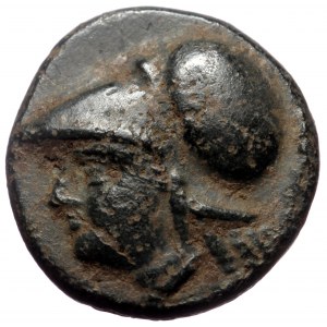 Aiolis, Elaia, AE,(Bronze,3.34 g 15 mm),After 340 BC.