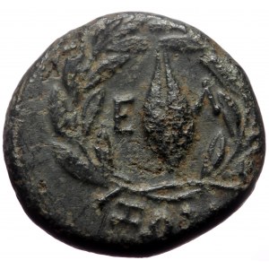 Aiolis, Elaia, AE,(Bronze,3.34 g 15 mm),After 340 BC.