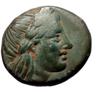 Aeolis, Aigai, AE,(Bronze, 5.08 g 17 mm), Circa 4th-3rd Centuries BC.