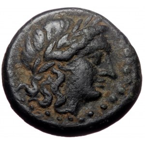 Aeolis, Myrina, AE, (Bronze, 4.30 g 21 mm), 2nd-1st centuries BC.