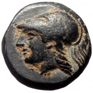 Aeolis, Elaia, AE, (Bronze, 1.41 g 10 mm),Circa Mid 4th-3rd century BC.