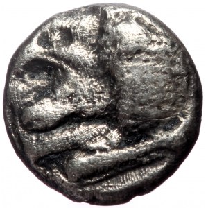 Ionia, Miletos, AR Obol or Hemihekte. (Silver, 1.10 g 9 mm), Late 6th-early 5th centuries BC.
