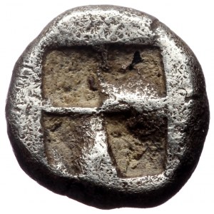 Ionia, Phokaia, AR Diobol, (Silver, 1.28 g 8 mm),Circa 521-478 BC.