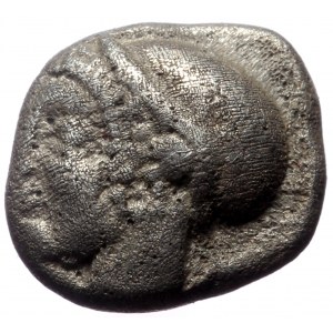 Ionia, Phokaia, AR Diobol, (Silver, 1.23 g 10 mm),Circa 521-478 BC.