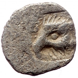 Ionia, Ephesos, AR Tetartemorion, (Silver, 0.21 g 7 mm), Circa 500-420 BC.