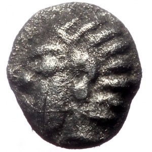 Ionia, Kolophon. AR Tetartemorion, (Silver, 0.13 g 5 mm), Late 6th century BC.