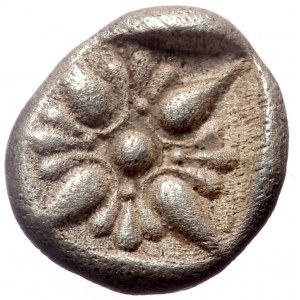 Ionia, Miletos, AR Hemiobol. (Silver,0.32 g 8 mm), Late 6th-early 5th centuries BC.