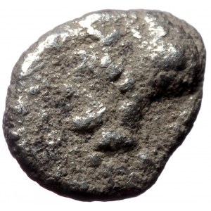 Ionia, Uncertain, AR Hemiobol, (Silver, 0.47 g 8 mm). 5th century BC.