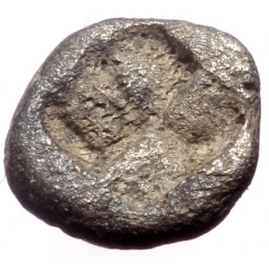 Ionia, Kolophon. AR Tetartemorion, (Silver, 0.18 g 4 mm), Late 6th century BC.