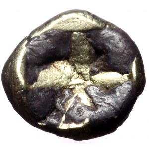 Ionia, Uncertain, EL 1/48 Stater. (Elektron, 0.38 g 6 mm), Circa 625-600 BC.