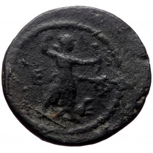 Ionia, Ephesus. AE. (Bronze, 9.85 g. 25 mm.) c. 50-27 BC. Magistrate, Iason.
