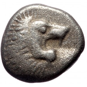 Ionia, Miletos, AR Obol or Hemihekte, (Silver, 1.09 g 9 mm), Late 6th-early 5th century BC.