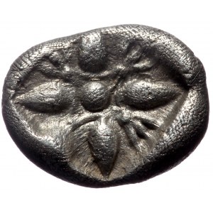 Ionia, Miletos, AR Obol or Hemihekte, (Silver, 1.08 g 10 mm), Late 6th-early 5th century BC.