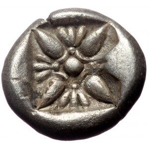 Ionia, Miletos, Obol or Hemihekte. (Silver, 1.20 g 9 mm), Late 6th-early 5th centuries BC.