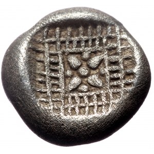 Ionia, Miletos, AR 1/8 Stater. (Silver, 1.55 g 9 mm), Late 6th-early 5th century BC.