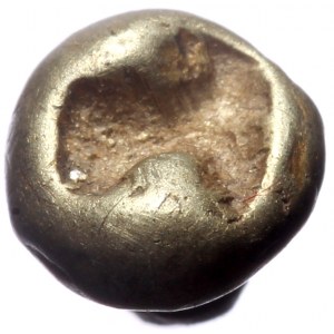 Ionia, Miletos, EL 1/24 Stater, (Elektron, 0.58 g 4 mm),Circa 600-550 BC.