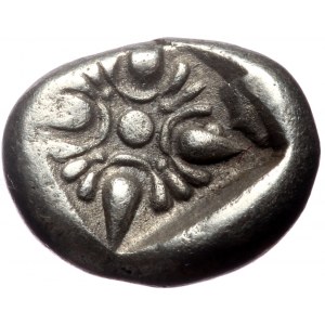 Ionia, Miletos, AR Obol or Hemihekte, (Silver, 1.15 g 9 mm), Late 6th-early 5th centuries BC.