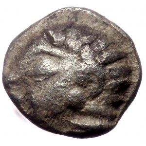 Ionia, Kolophon, AR Tetartemorion, (Silver, 0.21 g 4 mm), Late 6th century BC.