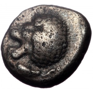 Ionia, Miletos, AR Obol or Hemihekte, (Silver, 1.11 g 9 mm), Late 6th-early 5th centuries BC.