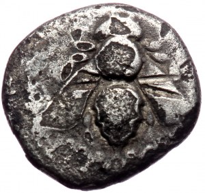 Ionia, Ephesos (ca 390-325 BC) AR Diobol