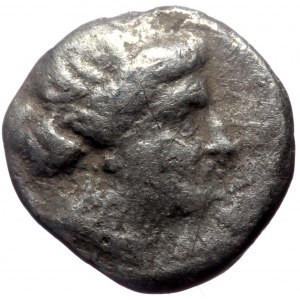 Caria, Knidos, AR Diobol, (Silver, 1.14 g 10 mm), Circa 300-190 BC.