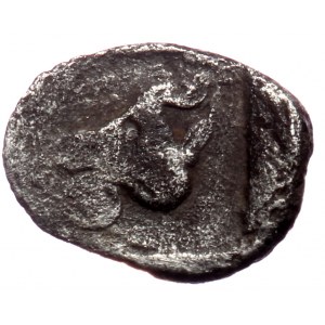 Caria, Uncertain AR Tetartemorion (ca 5th century BC).