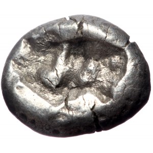 Kings of Lydia, Kroisos, AR Half Stater, (Silver, 5.36 g 14 mm), Circa 564/53-550/39 BC. Sardes.