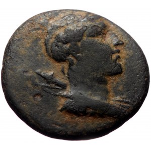 Lydia, Sardes, AE, (Bronze, 7.14 g 23 mm), Circa 133 BC-14 AD. Demetrios, son of Menekrates, magistrate.