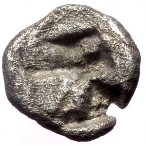 Mysia, Kyzikos, AR Tetartemorion,(Silver,0.20 g 6 mm),Circa 550-480 BC.