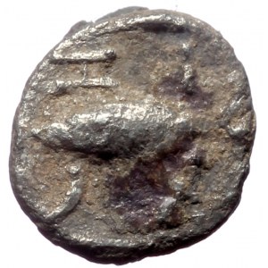 Mysia, Kyzikos, AR Tetartemorion (Silver, 0.20 g 6 mm), Circa 450-400 BC.