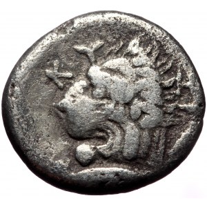 Mysia, Kyzikos, AR Drachm, (Silver, 2.91 g 15 mm), Circa 390-341/0 BC.
