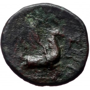 Mysia, Lampsakos, Adramytion or Iolla, AE,(Bronze, 1.81 g 12 mm), Circa 400-300 BC.