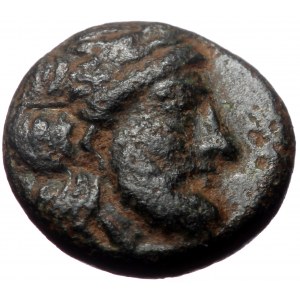 Mysia, Lampsakos? Iolla ? Adramytion ?, AE, (Bronze, 0.99 g 9 mm), 4th century BC.