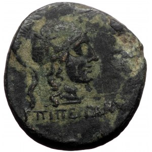 Mysia, Pergamon, AE, (Bronze, 6.49 g 20 mm), Mid-late 2nd century BC.