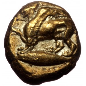 Mysia. Kyzikos. Hekte - 1/6 Stater (Electrum, 2.69 g 11 mm), Circa 500-450 BC.