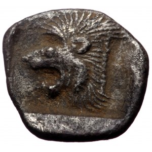 Mysia, Kyzikos, AR Obol, (Silver, 0.78 g 10 mm), Circa 450-400 BC.