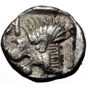 Mysia, Kyzikos, AR Obol, (Silver, 0.83 g 9 mm), Circa 450-400 BC.